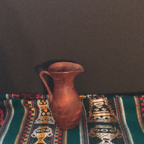 Wooden Carved Pitcher - Picture 3 of 5